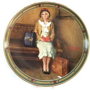 Norman Rockwell's "A Young Girl's Dream" Vintage China Collectible 1985 Plate